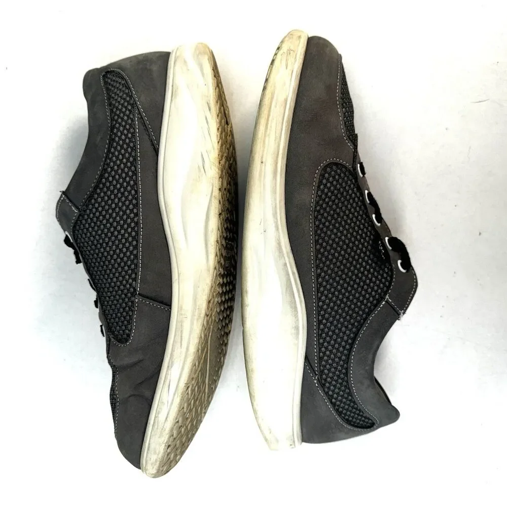 Finn Comfort Columbia Street Women's Size 7.5 Casual Sneakers, Grey
